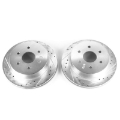 Picture of Power Stop 03-05 Chevrolet Express 2500 Rear Evolution Drilled & Slotted Rotors - Pair