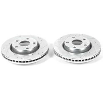 Picture of Power Stop 08-09 Pontiac G8 Front Evolution Drilled & Slotted Rotors - Pair