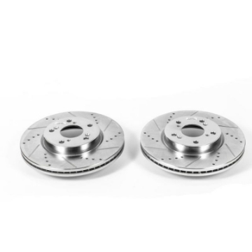 Picture of Power Stop 13-17 Honda Accord Front Evolution Drilled & Slotted Rotors - Pair