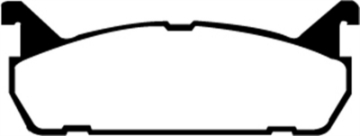 Picture of EBC 91-96 Ford Escort 1-8 Ultimax2 Rear Brake Pads