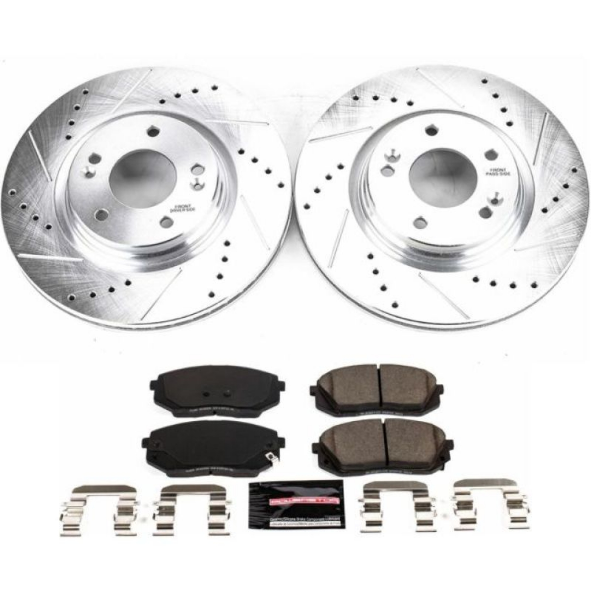 Picture of Power Stop 16-19 Hyundai Sonata Front Z23 Evolution Sport Brake Kit