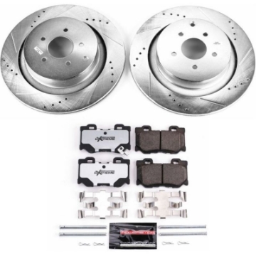 Picture of Power Stop 09-13 Infiniti FX50 Rear Z26 Street Warrior Brake Kit