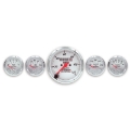 Picture of Autometer Arctic White GM 5 Pc Kit Box w- Mech Speedo, Elec Oil Press, Water Temp, Volt, Fuel Level