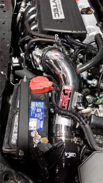 Picture of Injen 12-15 Honda Civic Si 9th Gen-13-15 Acura ILX 2-4L 4Cyl Polished True Cold Air Intake w-MR Tech