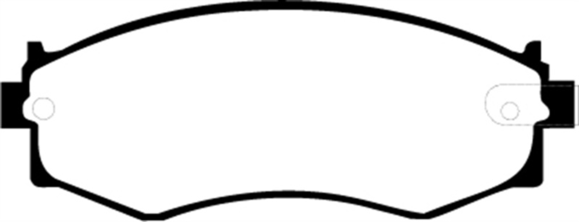 Picture of EBC 91-97 Infiniti G20 2-0 Greenstuff Front Brake Pads