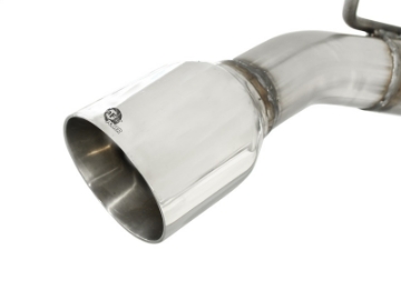 Picture of aFe MACHForce XP Exhaust 2-5in Stainless Steel CB-10-13 Chevy Camaro V6-3-6L td polished tip