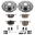 Picture of Power Stop 04-10 BMW X3 Rear Z26 Street Warrior Brake Kit