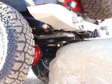 Picture of aFe MACHForce XP Exhaust Cat-Back 2-5in SS-409 Hi-Tuck 12-14 Jeep Wrangler Unlimited V6 3-6L 4Dr