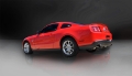 Picture of Corsa 2011-2014 Ford Mustang 3-7L V6 Black Sport Axle-Back Dual Rear Exhaust