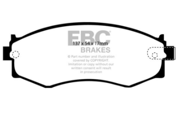 Picture of EBC 91-97 Infiniti G20 2-0 Ultimax2 Front Brake Pads