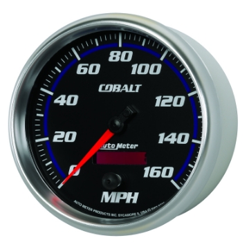 Picture of Autometer Cobalt 5in 160mph In-Dash Electronic Programmable Speedometer