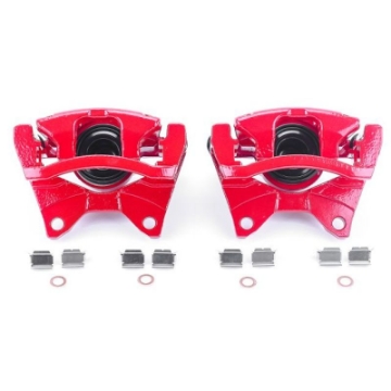 Picture of Power Stop 07-11 Dodge Nitro Rear Red Calipers w-Brackets - Pair