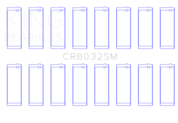 Picture of King Engine Bearings Chrysler 345- 370 16V Size 0-05 Connecting Rod Bearing Set
