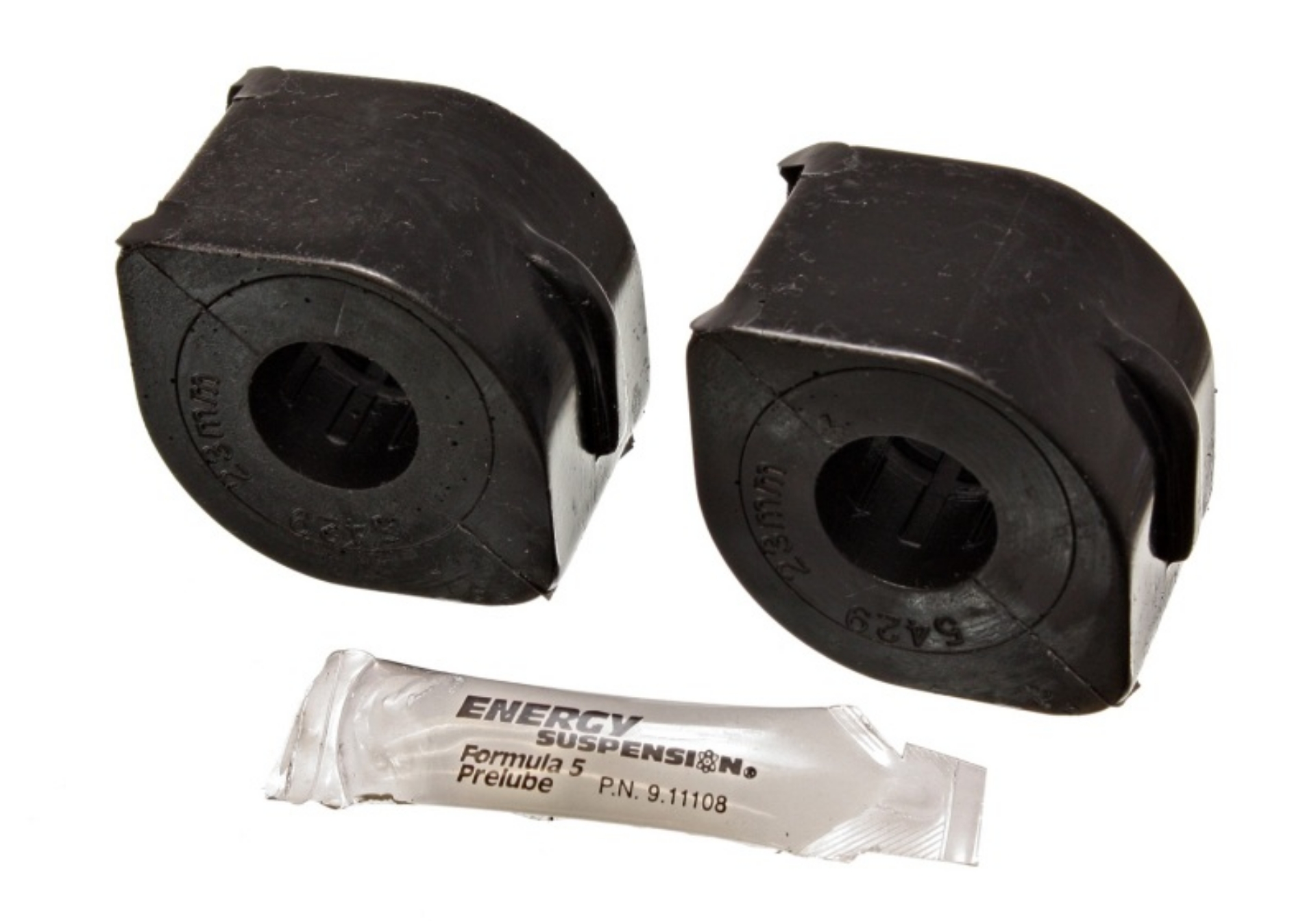 Picture of Energy Suspension 97-04 Chevy Corvette Black 23mm Front Sway Bar Frame Bushing Set
