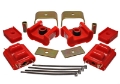 Picture of Energy Suspension 73-84 K5 Blazer 4WD Fullsize Red Complete Motor & Trans Mount Set Zinc Finish