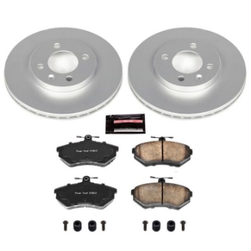 Picture of Power Stop 95-02 Volkswagen Cabrio Front Z23 Evolution Sport Coated Brake Kit