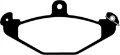 Picture of EBC 92-00 Dodge Viper 8-0 Redstuff Rear Brake Pads