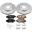 Picture of Power Stop 03-05 Honda Civic Front Z17 Evolution Geomet Coated Brake Kit