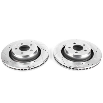 Picture of Power Stop 09-11 Dodge Nitro Front Evolution Drilled & Slotted Rotors - Pair