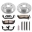 Picture of Power Stop 06-10 Jeep Commander Rear Z36 Truck & Tow Brake Kit