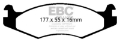 Picture of EBC 92-03 Am General H1 Yellowstuff Front Brake Pads