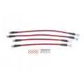 Picture of Power Stop 97-04 Chevrolet Corvette Front & Rear SS Braided Brake Hose Kit