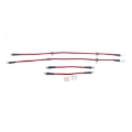 Picture of Power Stop 92-95 Honda Civic Front & Rear SS Braided Brake Hose Kit