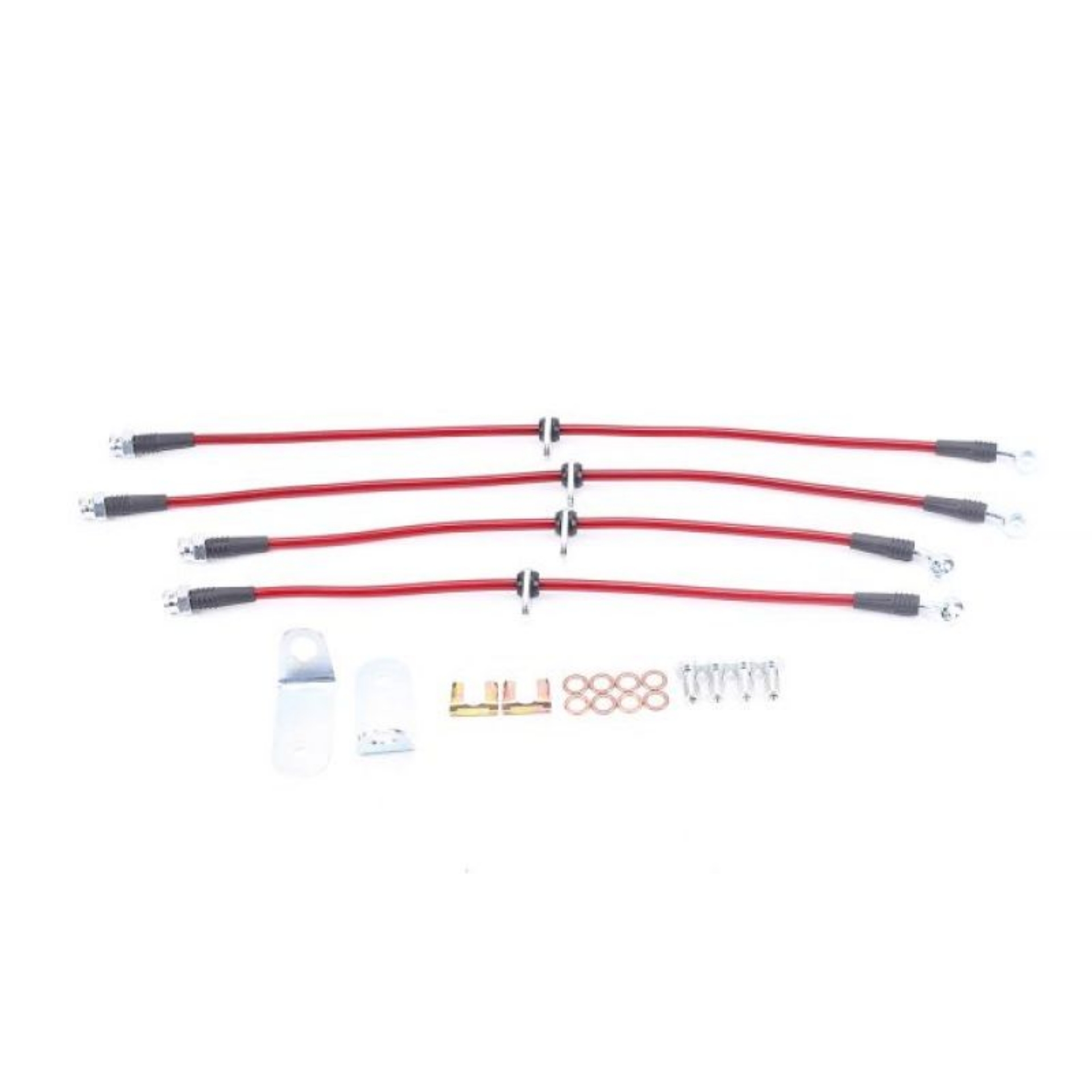 Picture of Power Stop 06-11 Honda Civic Front & Rear SS Braided Brake Hose Kit