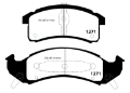 Picture of EBC 92-93 Buick Le Sabre FWD 3-8 Yellowstuff Front Brake Pads