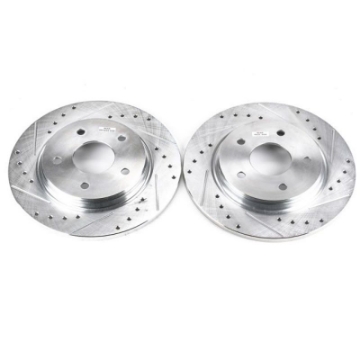 Picture of Power Stop 08-16 Chrysler Town & Country Rear Evolution Drilled & Slotted Rotors - Pair