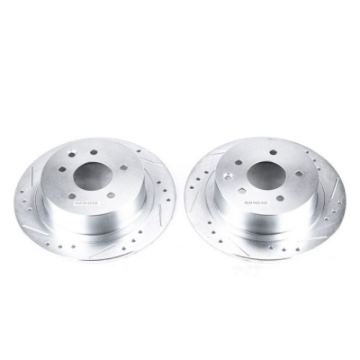 Picture of Power Stop 02-18 Nissan Altima Rear Evolution Drilled & Slotted Rotors - Pair