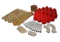 Picture of Energy Suspension Body Mount Set 1in Lift W-Hardware - Red