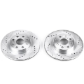 Picture of Power Stop 00-05 Toyota MR2 Spyder Rear Evolution Drilled & Slotted Rotors - Pair