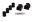 Picture of Energy Suspension CJ8 Wrangler Stab Bar Bushing - Black