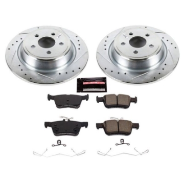 Picture of Power Stop 17-18 Lincoln Continental Rear Z23 Evolution Sport Brake Kit