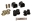 Picture of Energy Suspension Front Stab Bar Bushing Set - Black
