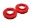 Picture of Energy Suspension Front- Spring Pad Set Jeep Tj - Red