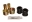 Picture of Energy Suspension Track Arm Bushing Set - Front - Black