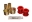 Picture of Energy Suspension Track Arm Bushing Set - Front - Red