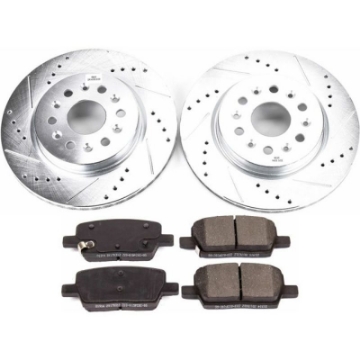 Picture of Power Stop 18-19 Buick Enclave Rear Z23 Evolution Sport Brake Kit