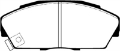 Picture of EBC 92-94 Acura Integra 1-7 Vtec Ultimax2 Front Brake Pads