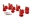 Picture of Energy Suspension GM 2 & 4 X Rear Spring Bushing - Red