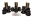 Picture of Energy Suspension GM C20-C30 Spring & Shackle Set - Black