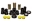 Picture of Energy Suspension 2-4 Wd Rear Leaf Spring Bushing - Black
