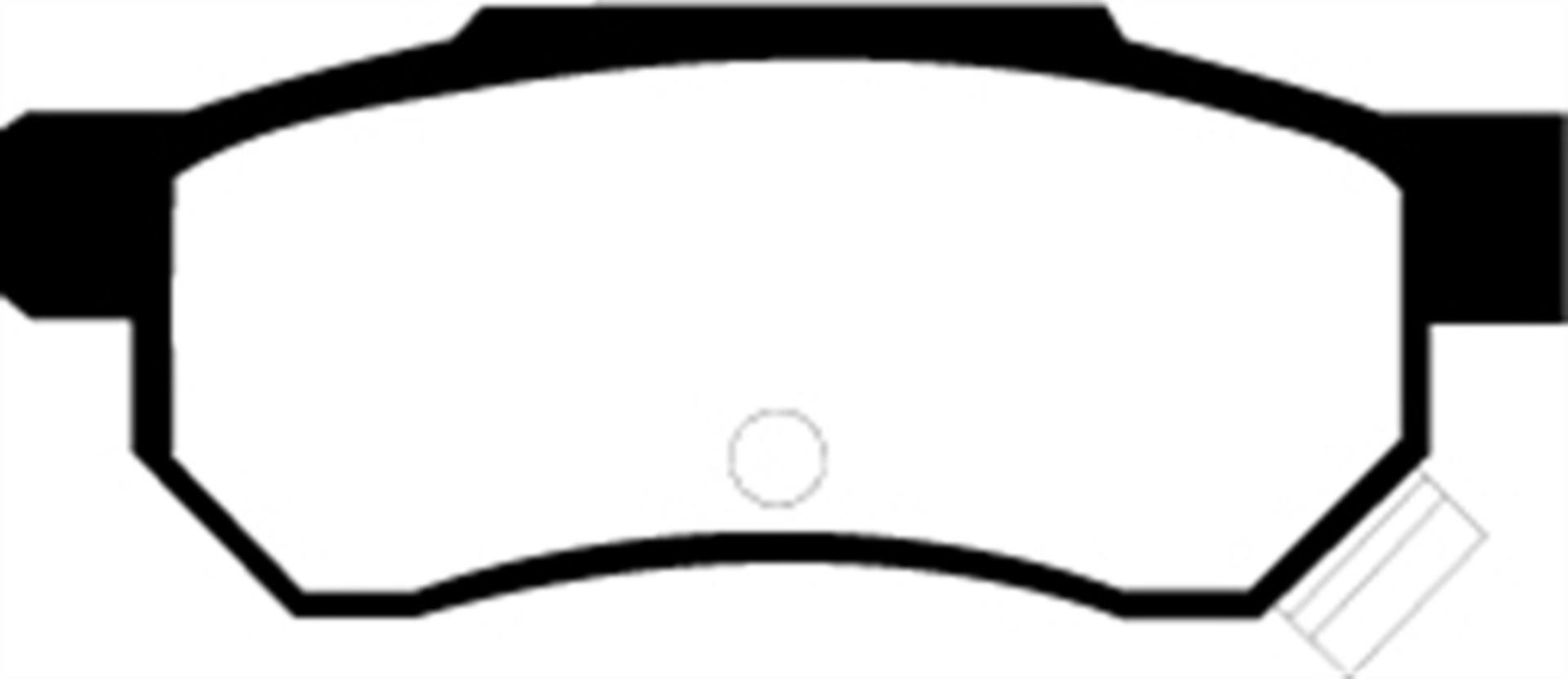Picture of EBC 92-94 Acura Integra 1-7 Vtec Yellowstuff Rear Brake Pads