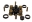 Picture of Energy Suspension Control Arm Bushing Uppers Only - Black