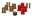 Picture of Energy Suspension Lower Control Arm Bushing Set - Red