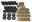 Picture of Energy Suspension GM Body Mount Set - Black