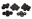 Picture of Energy Suspension GM Body Mount Set - Black