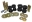 Picture of Energy Suspension Chevy Pickup Body Mounts - Black